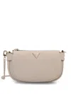 Guess Usa Fedora Crossbody Bag In Neutrals