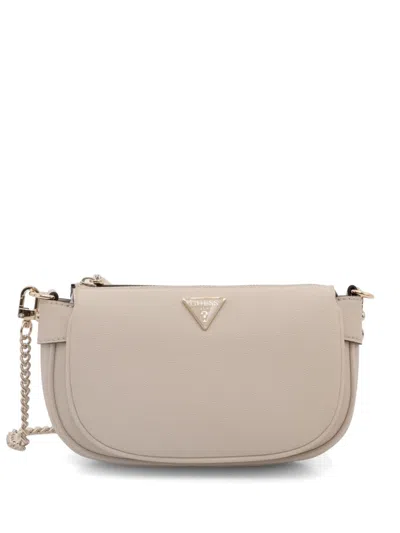 Guess Usa Fedora Crossbody Bag In Neutrals