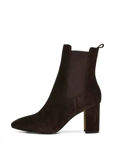 Guess Usa Fiery Suede Boots In Brown
