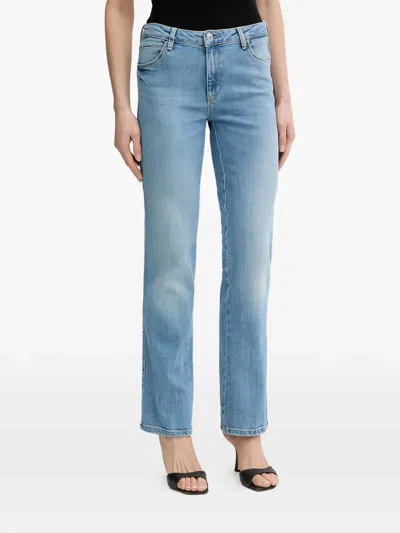 Guess Usa Five-pocket Jeans In Blue