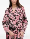 Guess Usa Floral-print Pyjama Set In Multi