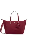 Guess Usa Follie Charm Strap Tote Bag In Red