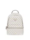 Guess Usa Follie Logo Zip Backpack In Neutral