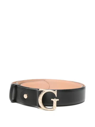 Guess Usa G-buckle Belt In Black