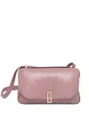 Guess Usa G-logo Flap-top Satchel In Pink