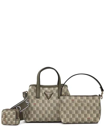 Guess Usa G Wave Crossbody Bag In Green