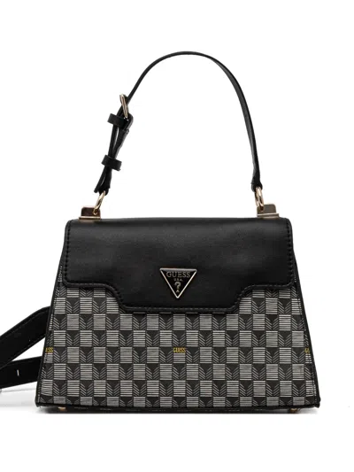 Guess Usa G-wave Tote Bag In Black