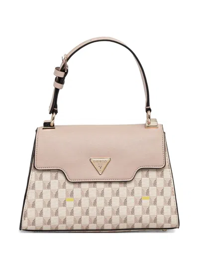 Guess Usa G Wave Tote Bag In Pink