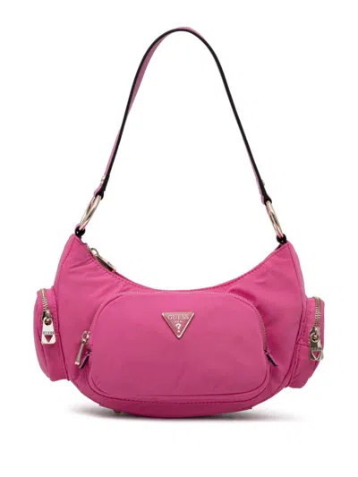 Guess Usa Gemma Shoulder Bag In Pink