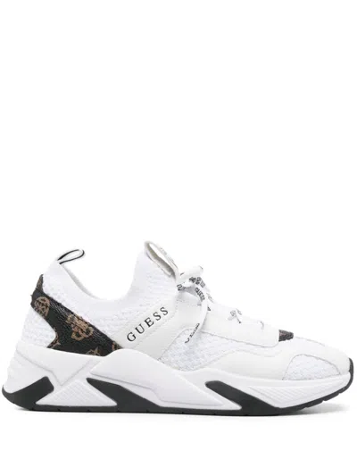 Guess Usa Geniver Sneakers In White