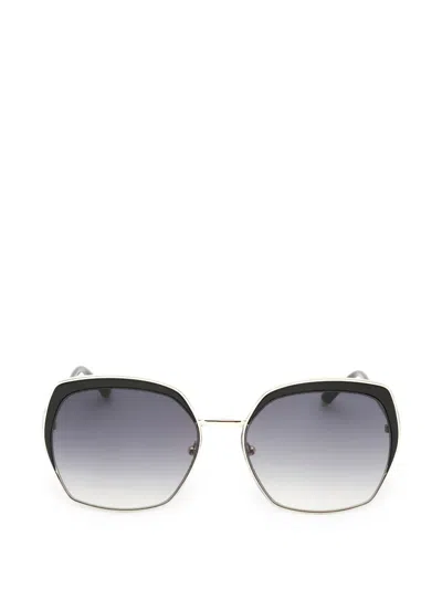 Guess Usa Geometric-frame Sunglasses In Multi
