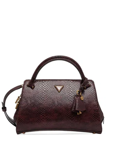 Guess Usa Georgina Tote Bag In Red