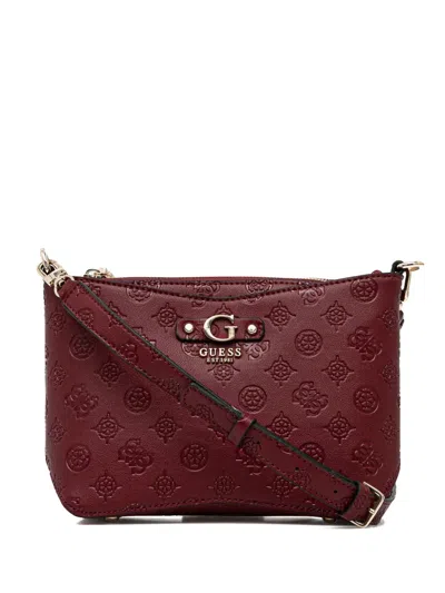 Guess Usa Gerty Cross Body Bag In Red