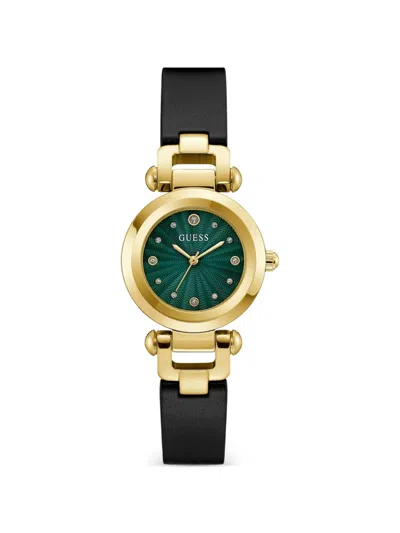 Guess Usa Ginger 30mm Watch In Black