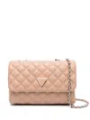 Guess Usa Giully 2 Shoulder Bag In Neutrals