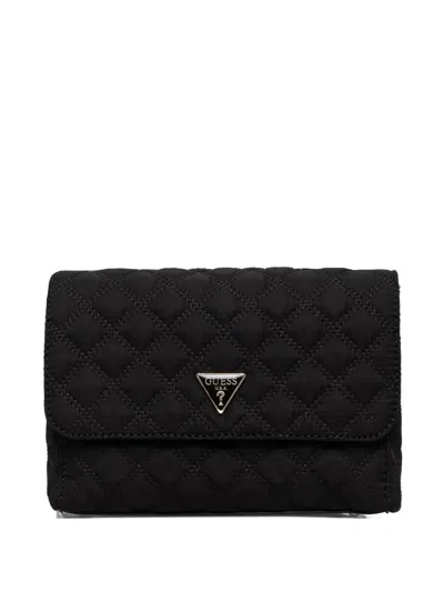 Guess Usa Giully Cross Body Bag In Black