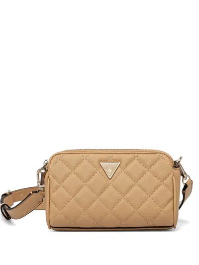 Guess Usa Giully Cross Body Bag In Neutrals
