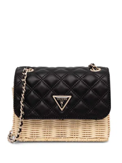 Guess Usa Giully Crossbody Bag In Black
