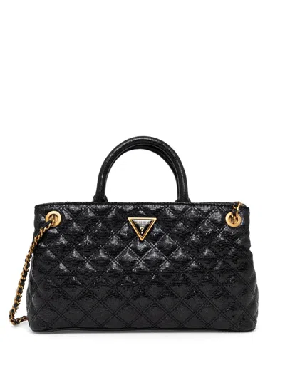 Guess Usa Giully Handbag In Black