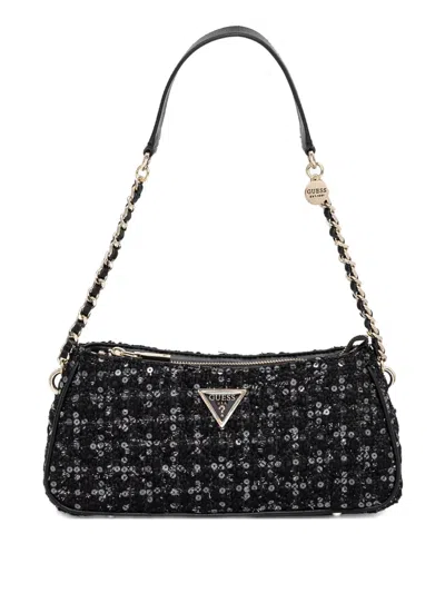 Guess Usa Giully Shoulder Bag In Blg Black
