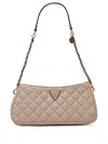 Guess Usa Giully Shoulder Bag In Neutrals