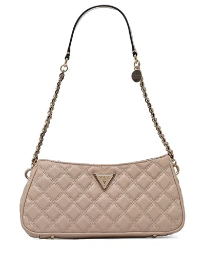 Guess Usa Giully Shoulder Bag In Neutrals