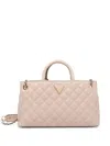 Guess Usa Giully Tote Bag In Pink