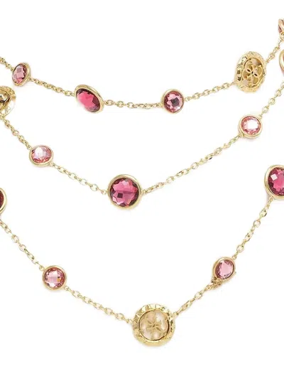Guess Usa Gold-tone Crystal Necklace