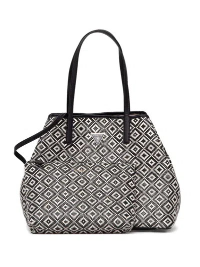 Guess Usa Graphic-print Tote Bag In Black