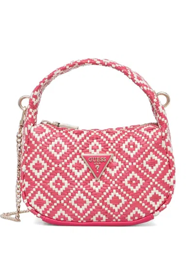 Guess Usa Graphic-print Tote Bag In Pink
