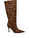 Guess Usa Gressa Animal Print Boots In Multi