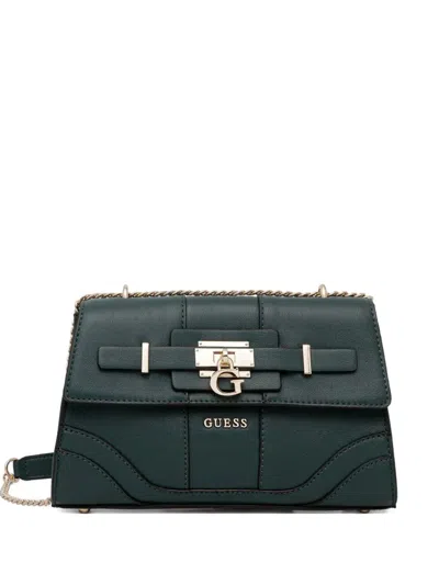 Guess Usa Greyson Cross Body Bag In Green