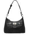 Guess Usa Greyson Shoulder Bag In Black