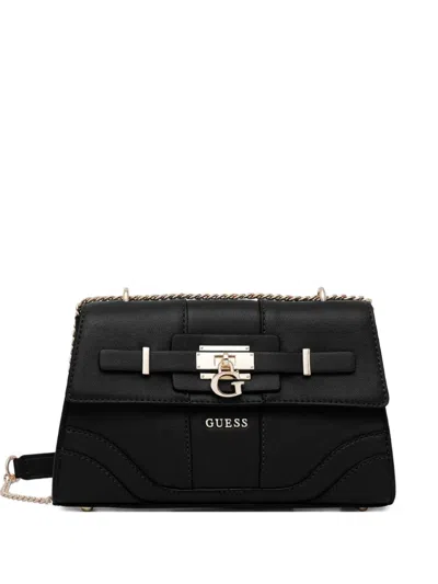 Guess Usa Greyson Shoulder Bag In Black