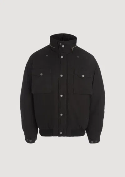 Guess Usa Gusa Ripstop Parka In Black