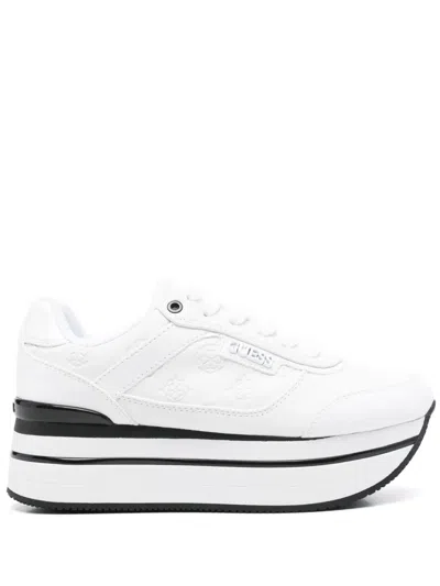 Guess Usa Hansini Sneakers In White