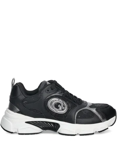 Guess Usa Ibitha 4g Logo Sneakers In Black