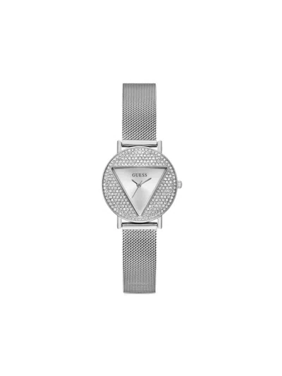 Guess Usa Iconic Quartz 36mm In Silver