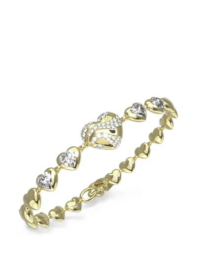 Guess Usa In My Heart Bracelet In Gold