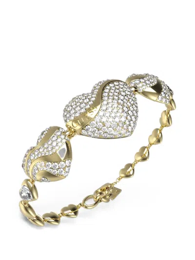 Guess Usa In My Heart Bracelet In Gold