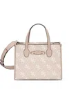 Guess Usa Izzy 4g Tote Bag In Neutral