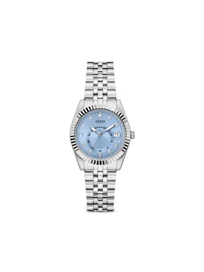 Guess Usa Jada 34mm Watch In Blue
