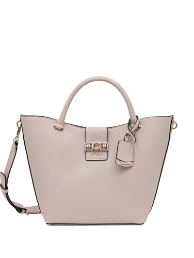 Guess Usa Jane Logo-detail Tote Bag In Pink