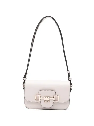 Guess Usa Janie Shoulder Bag In White