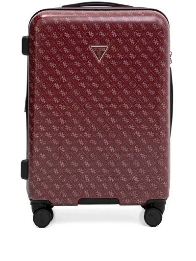 Guess Usa Jesco Suitcase In Red