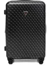 Guess Usa Jesco Trolley Suitcase In Black