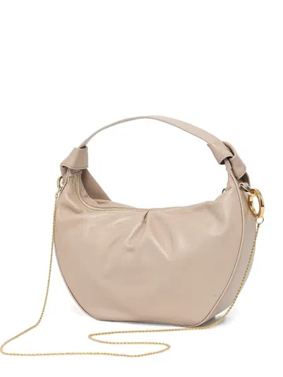 Guess Usa Jolie Leather Mini Tote Bag In Gray