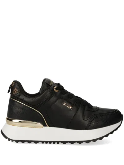 Guess Usa Kaddy Sneakers In Black