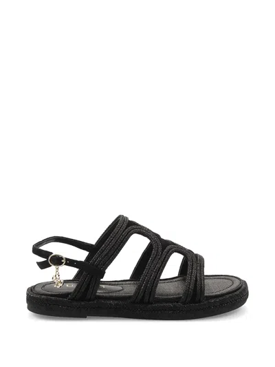 Guess Usa Kalore Braided Strappy Sandals In Multi