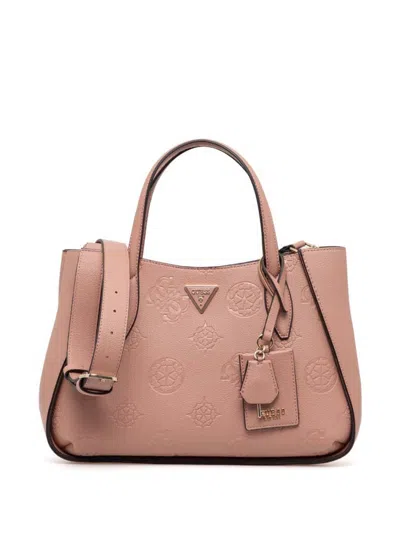 Guess Usa Keandra Girlfriend Tote Bag In Rosa